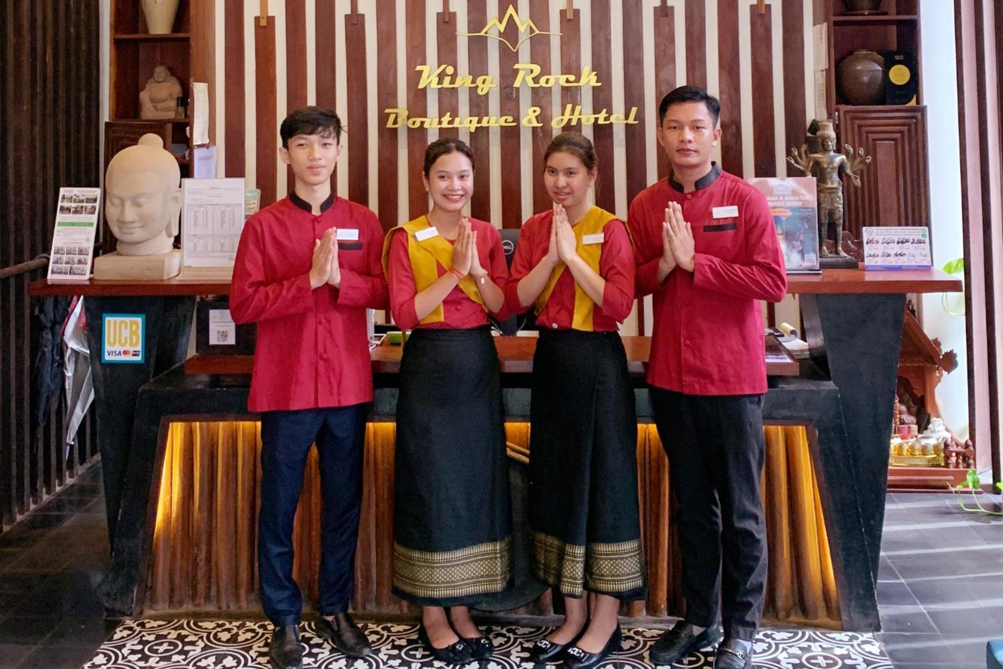 King Rock Boutique Hotel Siem Reap Esterno foto